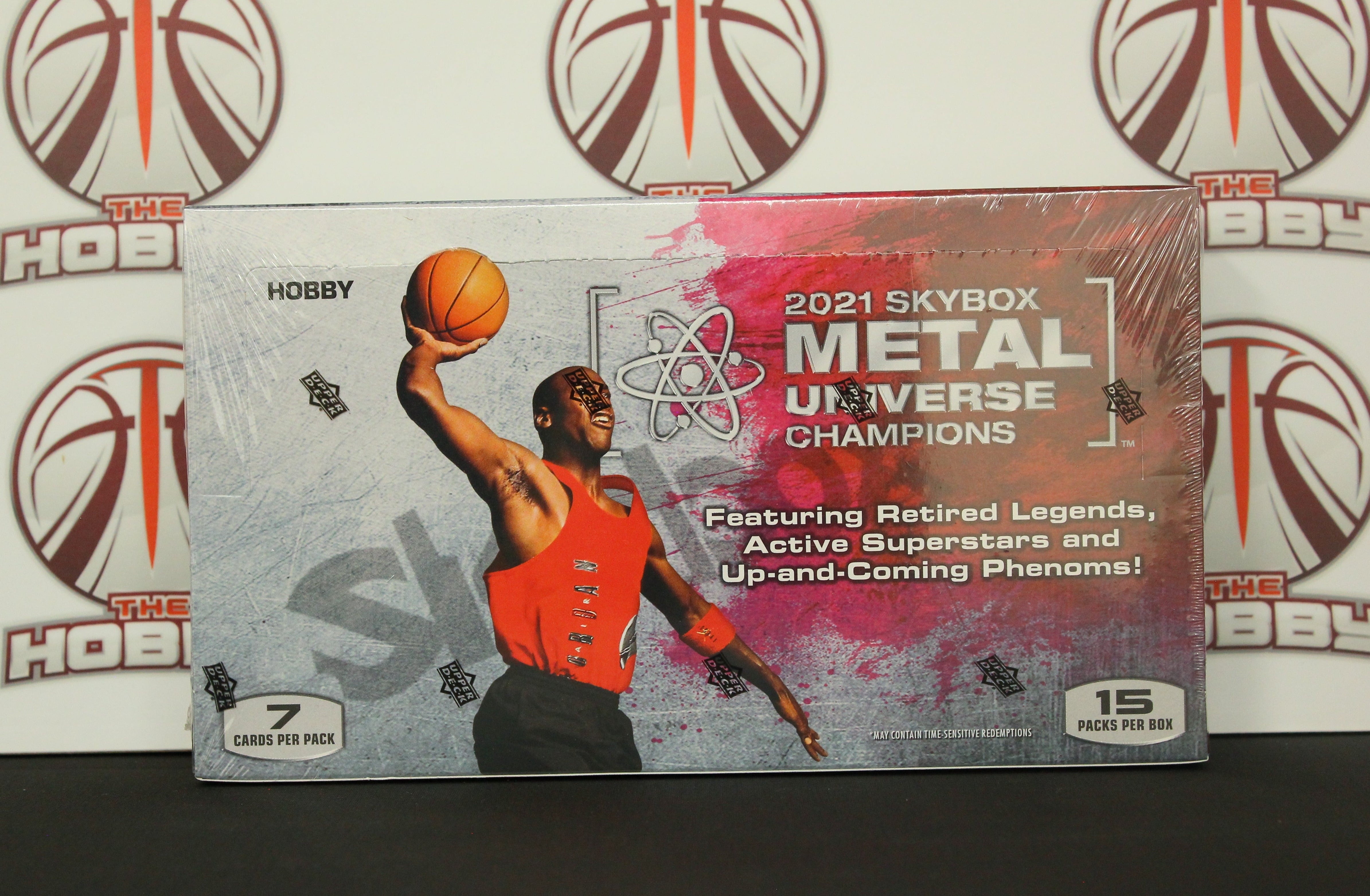 2021 Upper Deck Skybox Metal Universe Champions Hobby Box