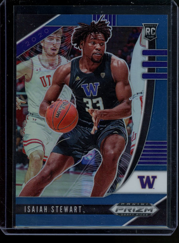 Isaiah Stewart 2020 Panini Prizm Draft Picks Blue Prizm RC 089/199