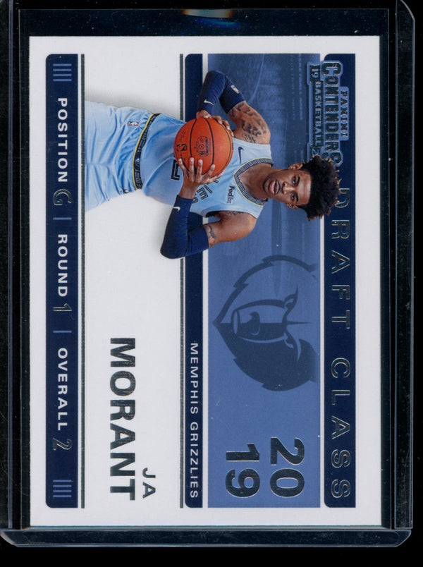 Ja Morant 2019-20 Panini Contenders RC