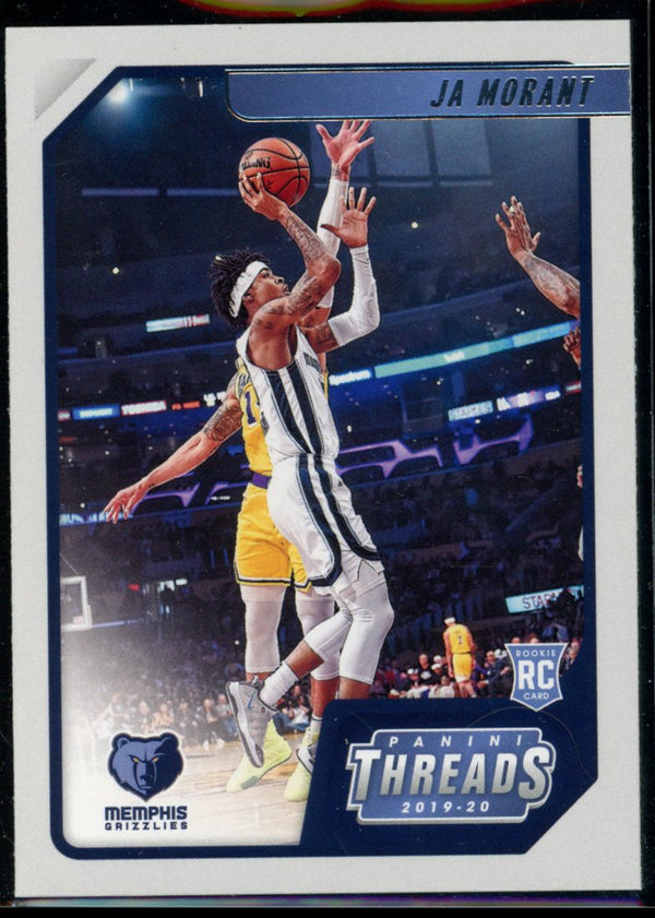 Ja Morant 2019-20 Panini Chronicles Threads RC