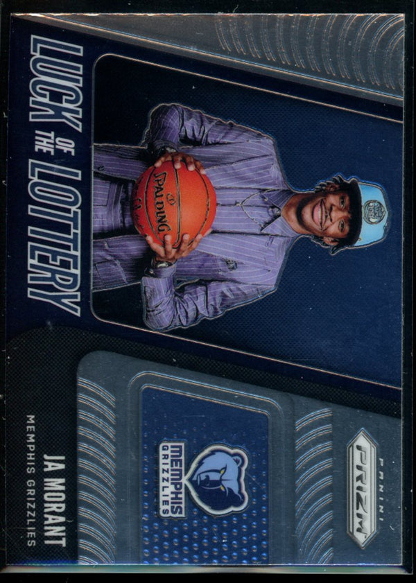 Ja Morant 2019-20 Panini Prizm Luck of the Lottery RC