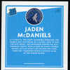 Jaden McDaniels 2020-21 Panini Donruss RC
