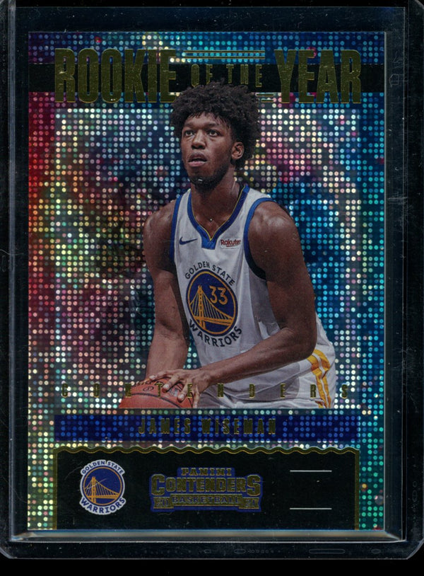 James Wiseman 2020-21 Panini Contenders ROTY Contenders RC