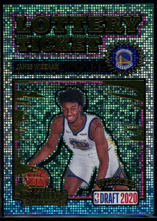 James Wiseman 2020-21 Panini Contenders Lottery Ticket RC