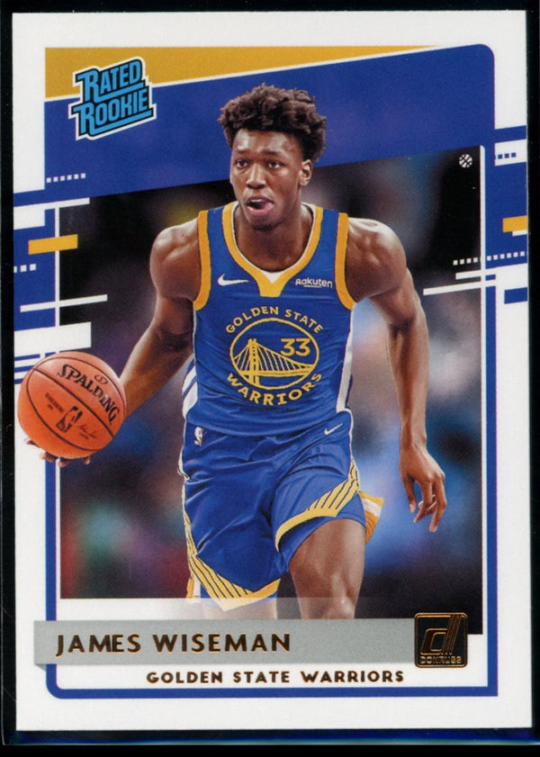 James Wiseman 2020-21 Panini Donruss RC