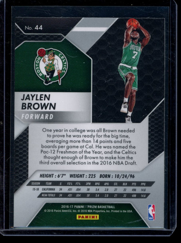 Jaylen Brown 2016-17 Panini Prizm RC