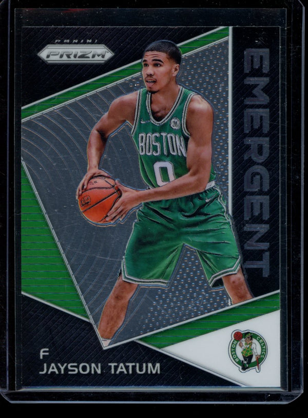 Jayson Tatum 2017-18 Panini Prizm Emergent RC