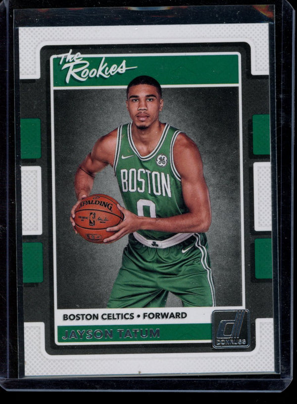 Jayson Tatum 2017-18 Panini Donruss The Rookies RC