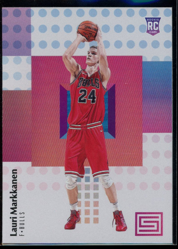 Lauri Markkanen 2017-18 Panini Status RC