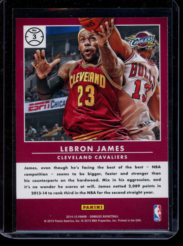 Lebron James  2014-15 Panini Donruss