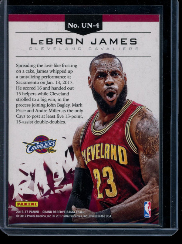 Lebron James  2016-17 Panini Grand Reserve Unbreakable