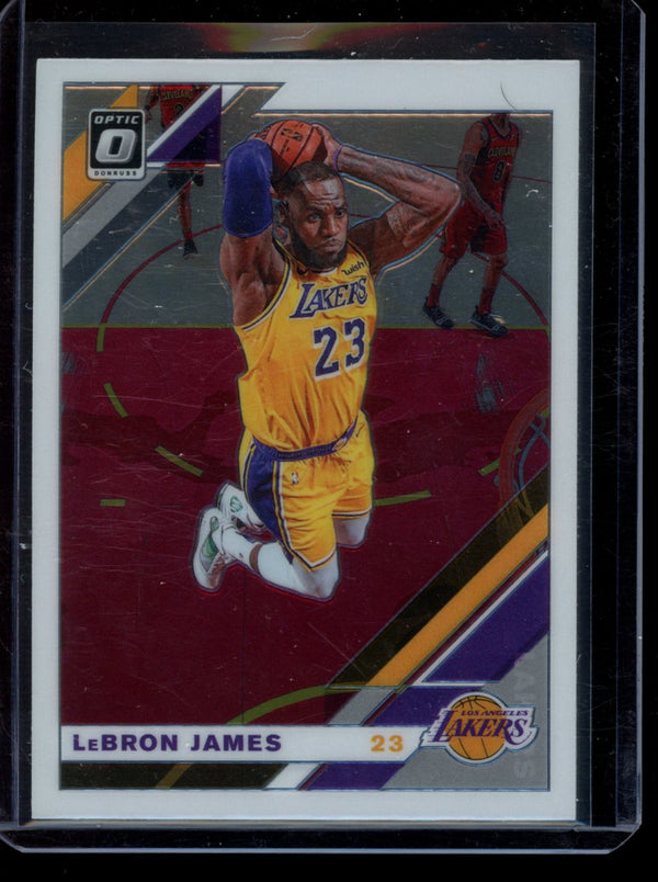 Lebron James  2019-20 Panini Optic