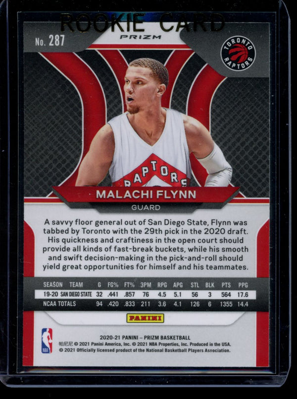 Malachi Flynn 2020-21 Panini Prizm Hyper RC