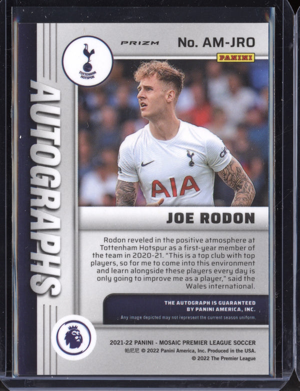 Joe Rodon 2021-22 Panini Mosaic PL Rookie Autograph RC