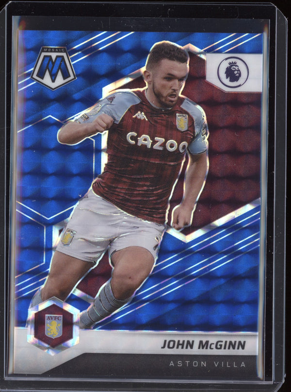 John Mcginn 2021-22 Panini Mosaic PL Blue Mosaic 24/99