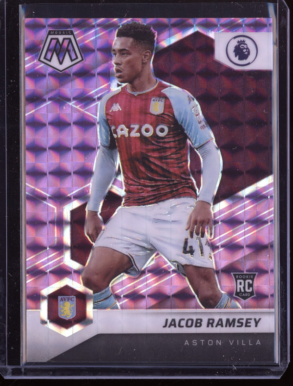 Jacob Ramsey 2021-22 Panini Mosaic PL Purple Mosaic RC 22/49