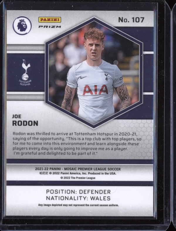 Joe Rodon 2021-22 Panini Mosaic PL Silver RC