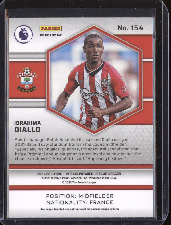 Ibrahima Diallo 2021-22 Panini Mosaic PL Mosaic  RC