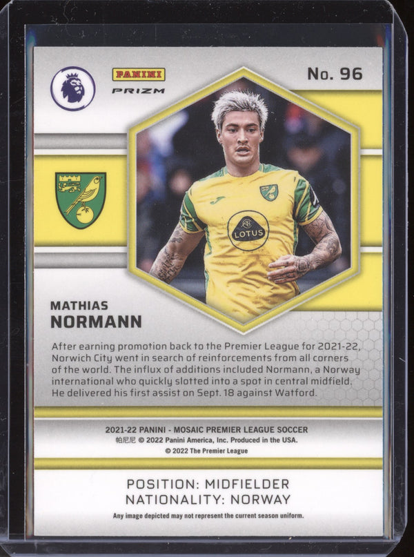 Mathias Normann 2021-22 Panini Mosaic PL Mosaic  RC