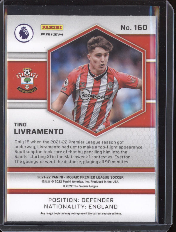 Tino Livramento 2021-22 Panini Mosaic PL Mosaic  RC