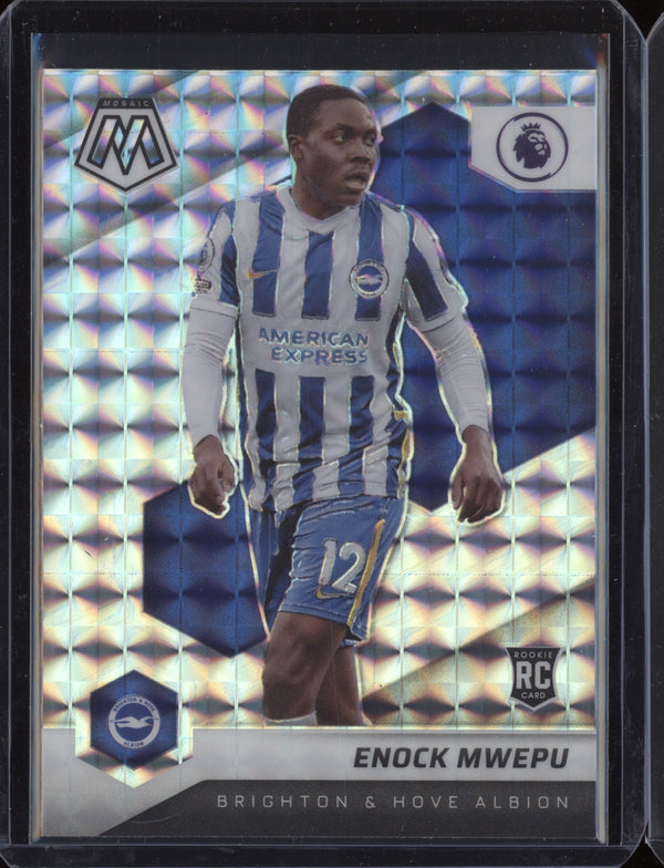 Enock Mwepu 2021-22 Panini Mosaic PL Mosaic  RC