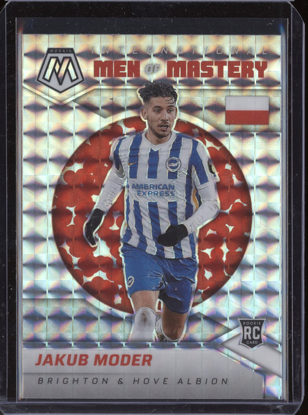 Jakub Moder 2021-22 Panini Mosaic PL Men of Mastery Mosaic RC