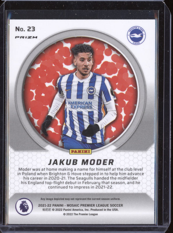 Jakub Moder 2021-22 Panini Mosaic PL Men of Mastery Mosaic RC