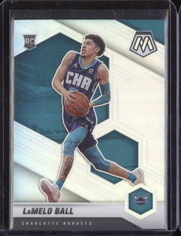 LaMelo Ball 2020-21 Panini Mosaic Silver RC