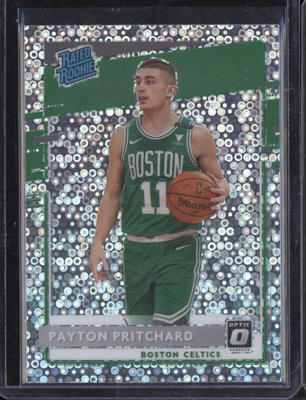 Payton Pritchard 2020-21 Panini Donruss Optic Fast Break RC