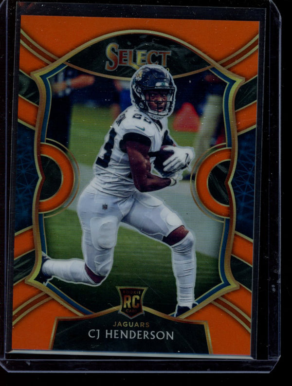 CJ Henderson 2020 Panini Select Orange concourse RC 3/49