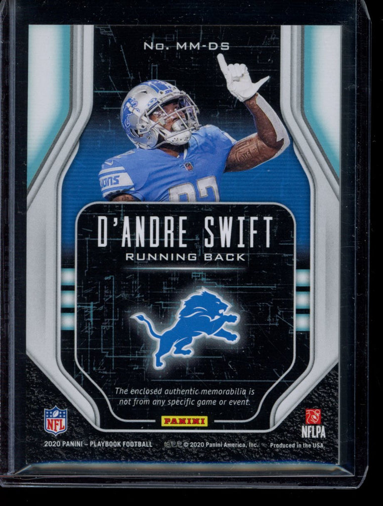 2020 Panini Playbook D'Andre popular Swift