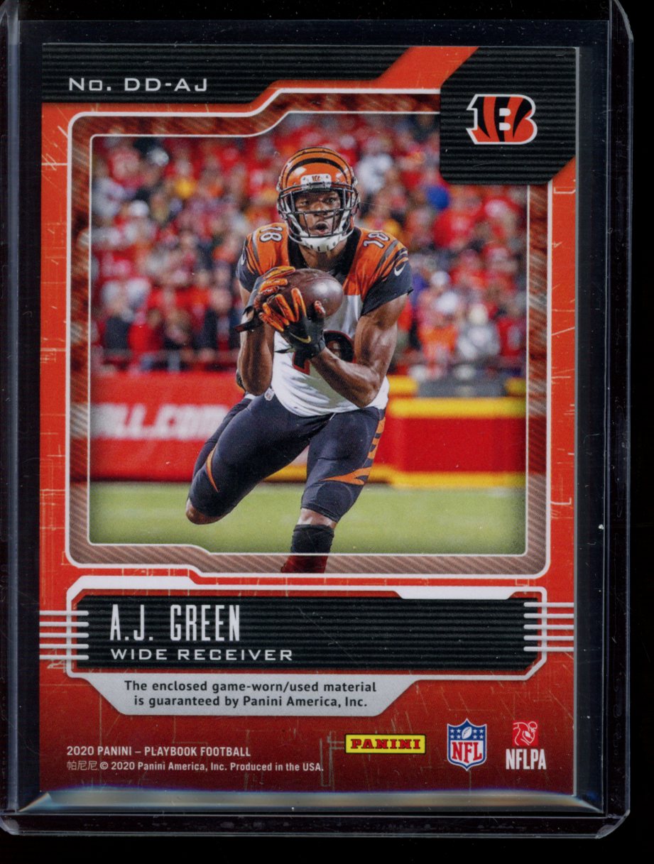 A.J Green 2020 Panini Playbook Down & Dirty 147/299