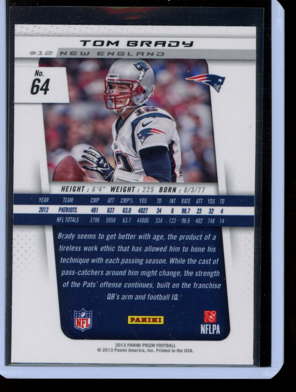 Tom Brady 2013 Panini Prizm