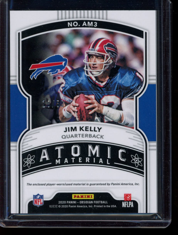 Jim Kelly 2020 Panini Obsidian Atomic Materials 10/50