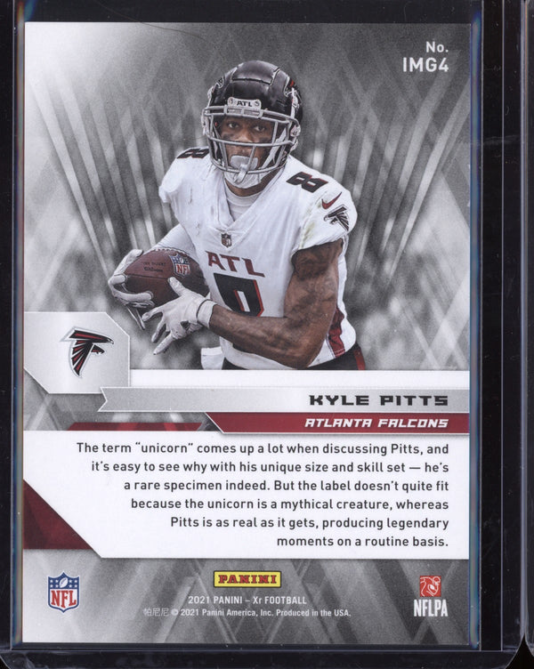 Kyle Pitts 2021 Panini XR Impending Greatness Red  RC 68/149