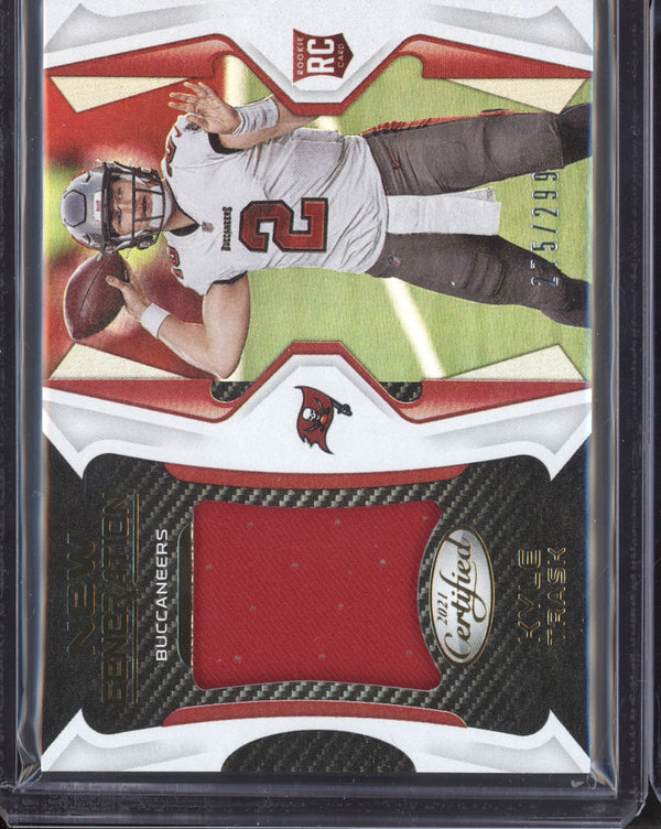 Kyle Trask 2021 Panini Certified New Generation Jersey  RC 275/299