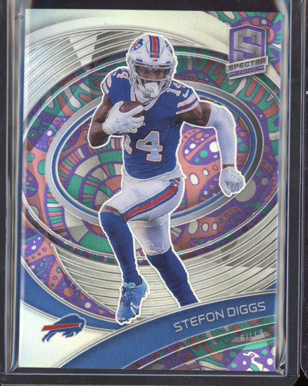 Stefon Diggs 2021 Panini Spectra Psychedelic 5/5