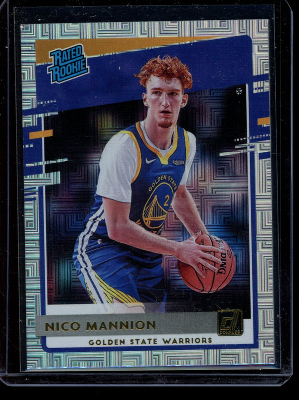 Nico Mannion 2020-21 Panini Donruss Infinite RC