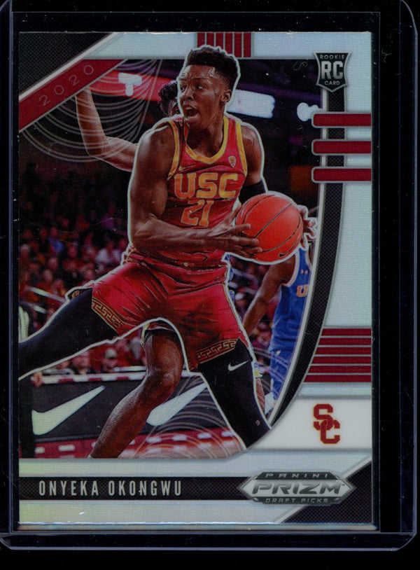 Onyeka Okongwu 2020 Panini Prizm Draft Picks Silver RC