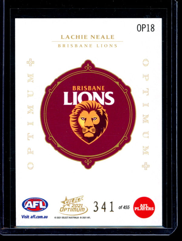 Lachie Neale 2021 Select Optimum Optimum Plus 341/455