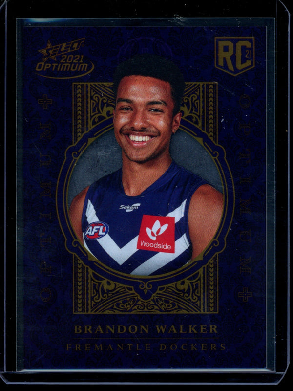 Brandon Walker 2020 Select Optimum Plus RC 156/455