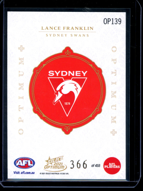 Lance Franklin 2020 Select Optimum Plus 366/455