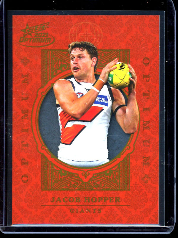 Jacob Hopper 2021 Select Optimum Optimum Plus 355/455