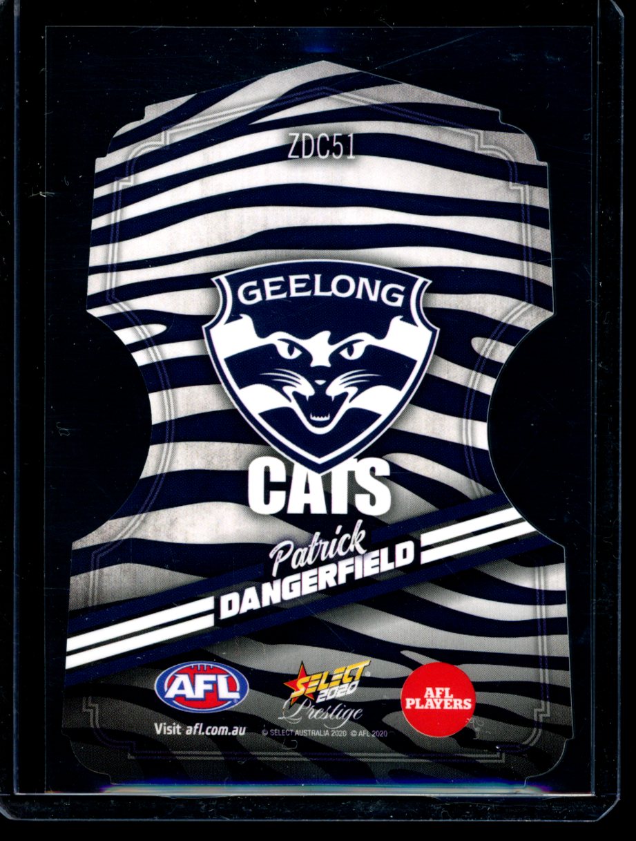 Patrick Dangerfield 2020 Select Prestige Zebra Die Cut