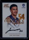 Joel Western 2021 Select Optimum Copper Draft Pick Signature RC 159/170