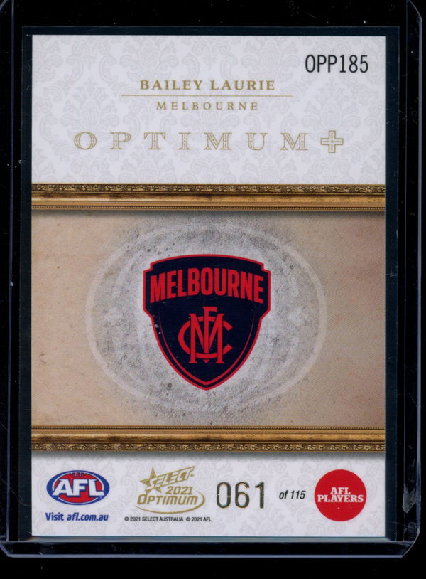 Bailey Laurie 2021 Select Optimum Optimum Plus Parallel Rookie RC 061/115