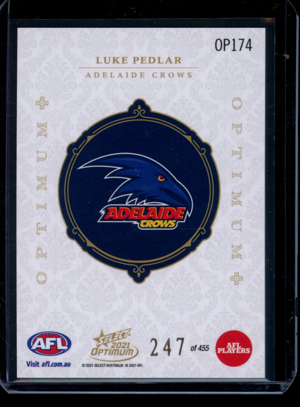 Luke Pedlar 2021 Select Optimum Optimum Plus Rookie RC 247/455