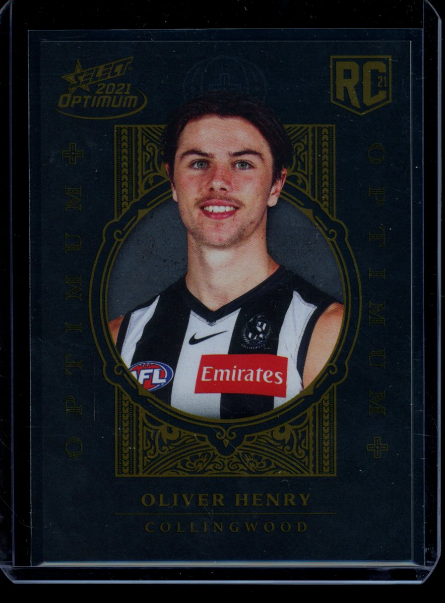 Oliver Henry 2021 Select Optimum Optimum Plus Rookie RC 099/455