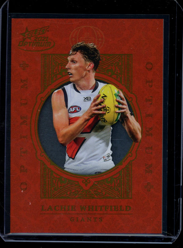 Lachie Whitfield 2021 Select Optimum Optimum Plus 070/455