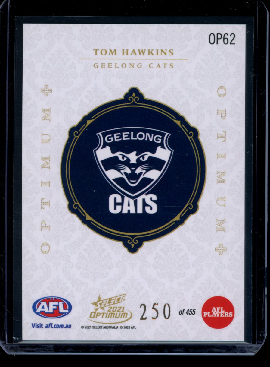 Tom Hawkins  2021 Select Optimum Optimum Plus 250/455